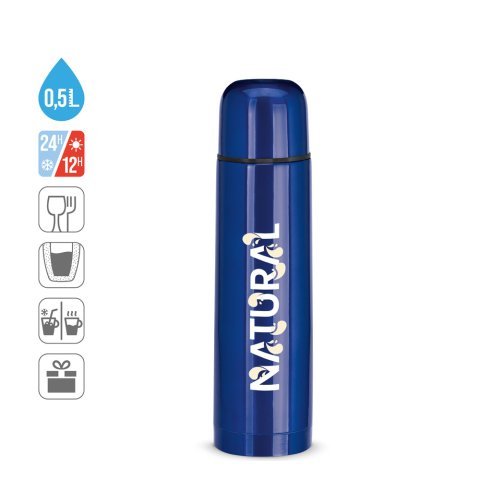 LUKA. 500 ml-es rozsdamentes ac&eacute;l termosz palack