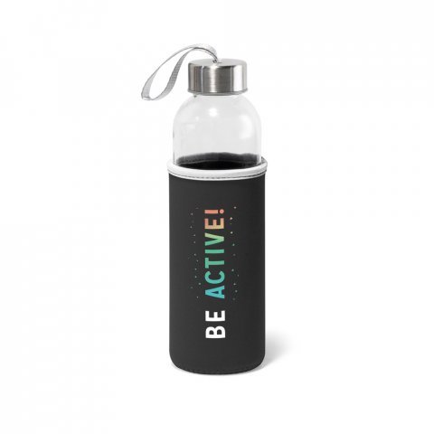 RAISE. Botella deportiva de 520 mL - Negro