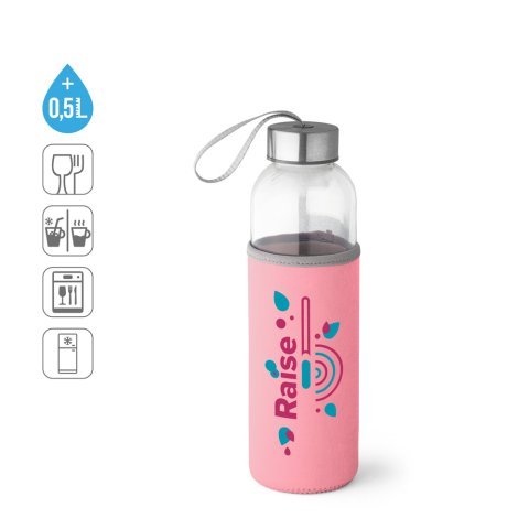 RAISE. &Uuml;veg &eacute;s rozsdamentes ac&eacute;l sport palack 520 mL