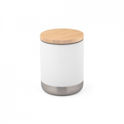 NORRE TUMBLER. Pahar de vid din oțel inoxidabil (36% reciclată) cu perete dublu 370 mL - Alb