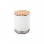 NORRE TUMBLER. Pahar de vid din oțel inoxidabil (36% reciclată) cu perete dublu 370 mL - Alb