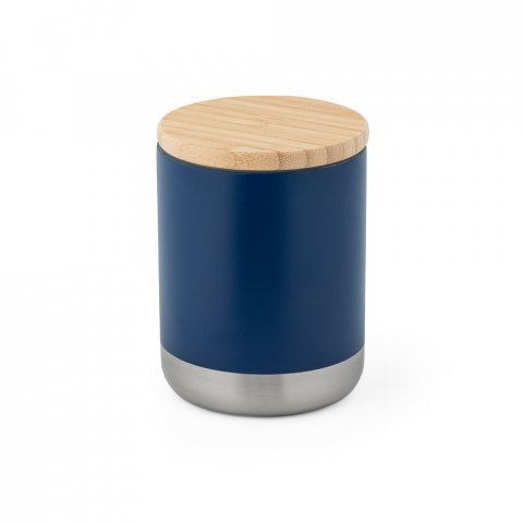 NORRE TUMBLER. Pahar de vid din oțel inoxidabil (36% reciclată) cu perete dublu 370 mL - Albastru marin