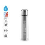 LITER. Garrafa t&eacute;rmica em a&ccedil;o inoxid&aacute;vel 1000 mL