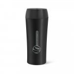 MONARDA. Cestovn&yacute; poh&aacute;r z nerezovej ocele a PP 470 ml - Čierna