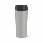 MONARDA. Cestovn&yacute; poh&aacute;r z nerezovej ocele a PP 470 ml - Siv&aacute;