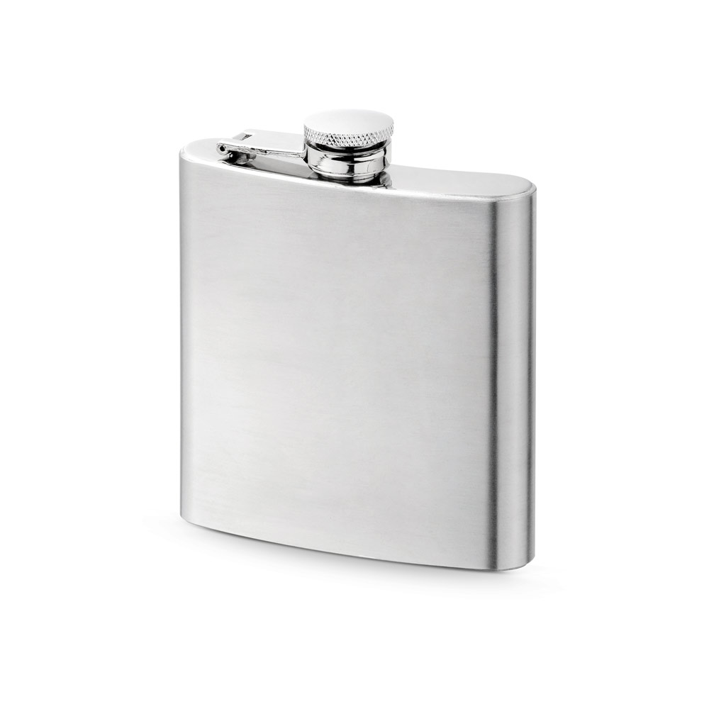 MUSE. Bottiglia tascabile in acciaio inox 180 mL