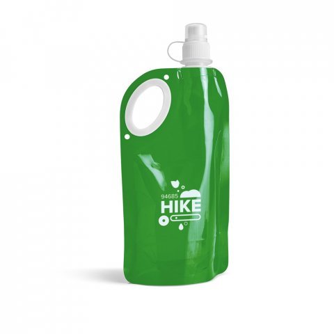 HIKE. Sticla pliabilă - Verde