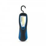 PAVIA. Linterna hecha en ABS, con LED COB - Azul