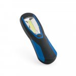 PAVIA. Linterna hecha en ABS, con LED COB - Azul