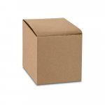 ECUADOR M. Borosilicate glass travel cup 250 mL - Natural