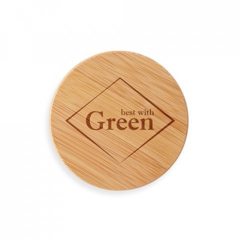 ECUADOR M. Borosilicate glass travel cup 250 mL - Natural