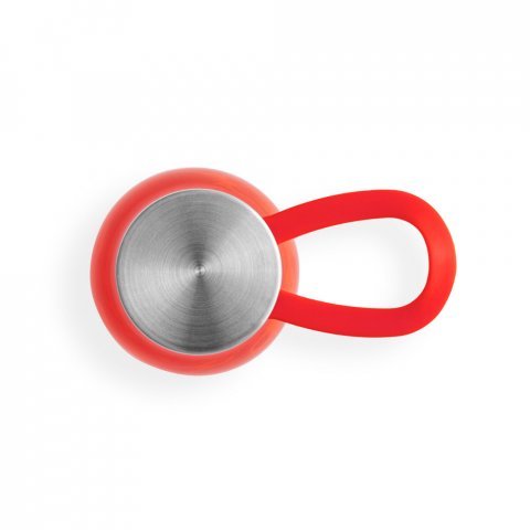 SENNA. Genanvendt PET-flaske (100 % rPET) med en blank, gennemskinnelig finish - R&oslash;d 