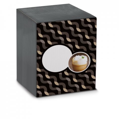 AMERICANO. Bicchiere in vetro borosilicato in vetro 220 mL - Trasparente