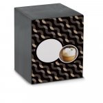 AMERICANO. Bicchiere in vetro borosilicato in vetro 220 mL - Trasparente