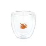 AMERICANO. Bicchiere in vetro borosilicato in vetro 220 mL - Trasparente