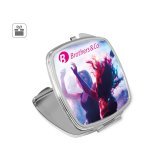 SHIMMER. Metalsko kompaktno ogledalo