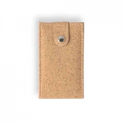 ZENA. Set manicure in sughero con accessori in acciaio inox - Naturale