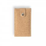 ZENA. Set manicure in sughero con accessori in acciaio inox - Naturale