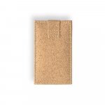 ZENA. Set manicure in sughero con accessori in acciaio inox - Naturale