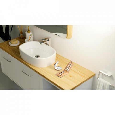 ZENA. Set manicure in sughero con accessori in acciaio inox