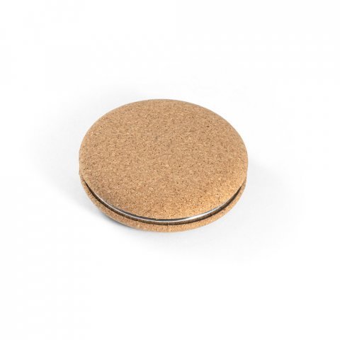TILBURY. Espejo doble de bolso - Natural