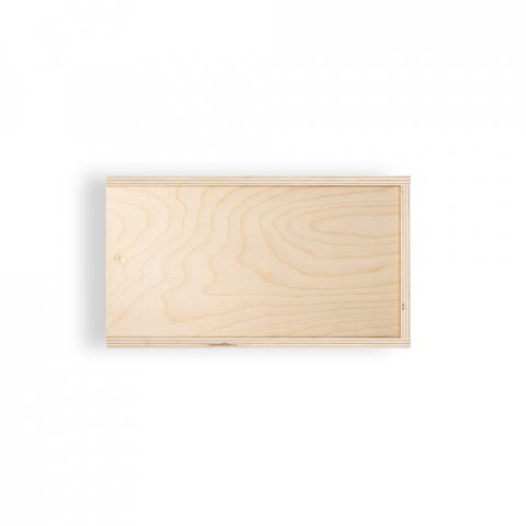 BOXIE WOOD M. Дървена кутия - Лек естествен