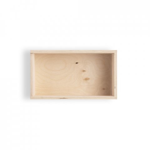 BOXIE WOOD M. Дървена кутия - Лек естествен