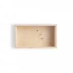 BOXIE WOOD M. Дървена кутия - Лек естествен