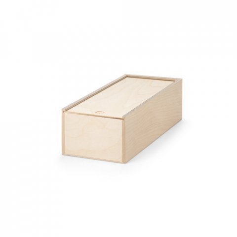 BOXIE WOOD M. Дървена кутия - Лек естествен
