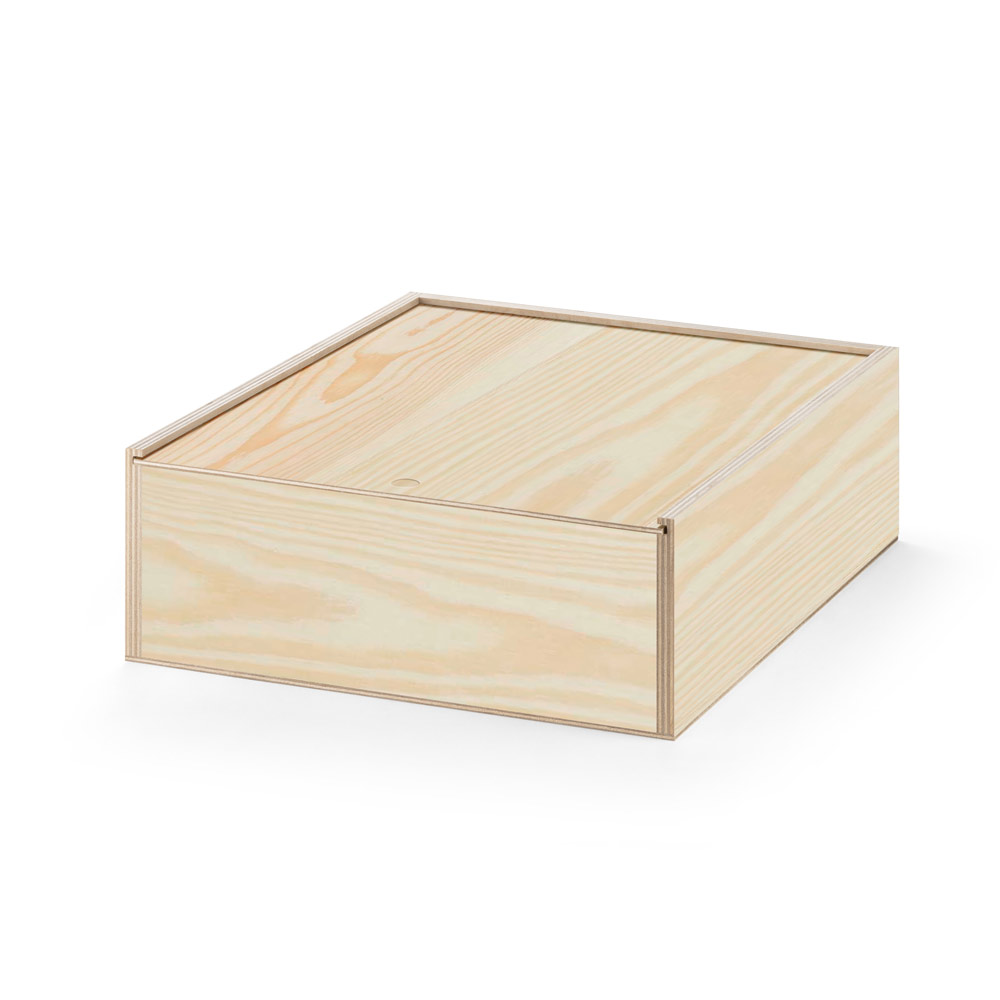 BOXIE WOOD L. Scatola di legno L
