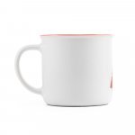 VERNON X. Taza de ceramica - Rojo