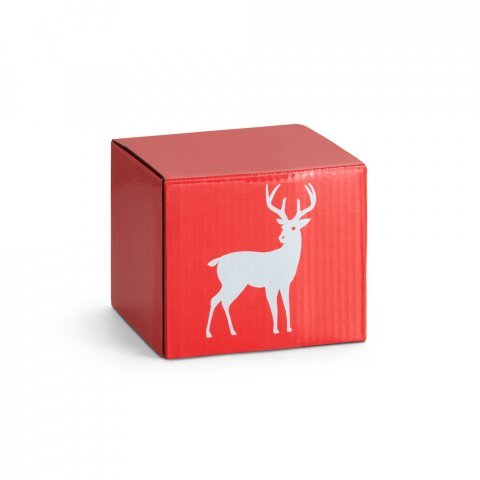 VERNON X. Taza de ceramica - Rojo