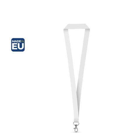 WINDSOR. SET Lanyard SUBLIMATION Long II (20 mm) kierr&auml;tetyst&auml; polyesterist&auml; (100 % rPET) ja 20 mm:n sulkurenkaalla