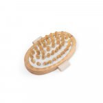 DOWNEY. Cepillo de masaje de ba&ntilde;o de madera - Natural