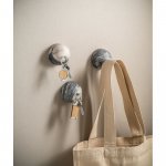 HOMER. Rectangular bamboo keyring