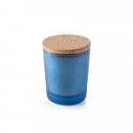 DUVAL. Vela arom&aacute;tica con tapa de corcho 180 g - Azul