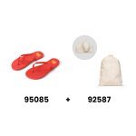 MAUPITI L / XL. Comfortabele slippers met EVA-zolen en PVC-bandjes