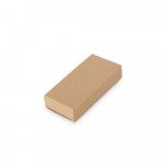 RACHEL. Bamboo and ABS key ring with LED torch - Natural