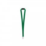 LEEDS. Polyesterist&auml; valmistettu kaulanauha turvalukolla - Vihre&auml;