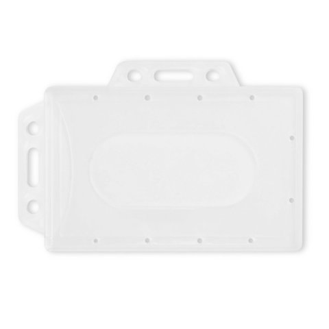 PRYM. Porta-cart&otilde;es em PP, com possibilidade de ser utilizado tanto na vertical como na horizontal - Transparente