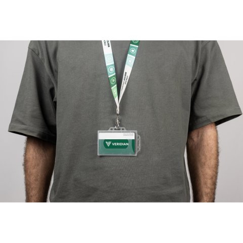 PRYM. Porta-cart&otilde;es em PP, com possibilidade de ser utilizado tanto na vertical como na horizontal - Transparente