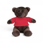 BEAR. plys bamse med t-shirt - R&oslash;d 