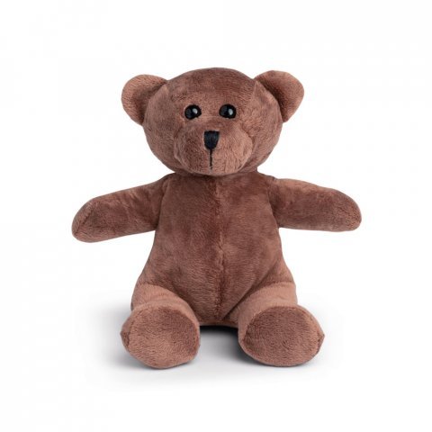 BEAR II. Peluche em formato de urso - Castanho