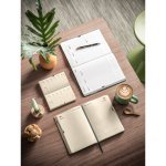 QUENTAL A5. Agenda de corcho y lino
