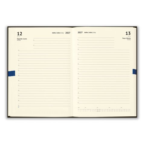 QUENTAL A5. Agenda de corcho y lino
