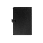 MUSSET A5. Agenda A5 em PU (58% reciclado) - Preto