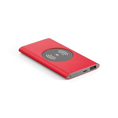 CASSINI. Power bank 4.000 mAh &mu;&epsilon; &alpha;&sigma;ύ&rho;&mu;&alpha;&tau;&omicron; &phi;&omicron;&rho;&tau;&iota;&sigma;&tau;ή 5W &sigma;&epsilon; &alpha;&nu;&alpha;&kappa;&upsilon;&kappa;&lambda;&omega;&mu;έ&nu;&omicron; &alpha;&lambda;&omicron;&upsilon;&mu;ί&nu;&iota;&omicron; (100% rAL) - &Kappa;ό&kappa;&kappa;&iota;&nu;&omicron;