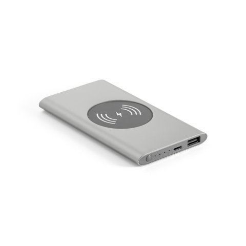 CASSINI. Power bank 4.000 mAh &mu;&epsilon; &alpha;&sigma;ύ&rho;&mu;&alpha;&tau;&omicron; &phi;&omicron;&rho;&tau;&iota;&sigma;&tau;ή 5W &sigma;&epsilon; &alpha;&nu;&alpha;&kappa;&upsilon;&kappa;&lambda;&omega;&mu;έ&nu;&omicron; &alpha;&lambda;&omicron;&upsilon;&mu;ί&nu;&iota;&omicron; (100% rAL) - &Sigma;&alpha;&tau;έ&nu; &alpha;&sigma;&eta;&mu;ί