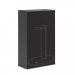 GERST. Support de casque en ABS avec chargeur sans fil int&eacute;gr&eacute; - Noir