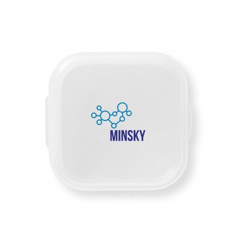 MINSKY. Set di 2 adattatori USB-A / USB-C in alluminio - Cromato satinato